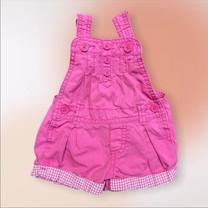 Oshkosh | 3/$15 Pink Baby Overalls